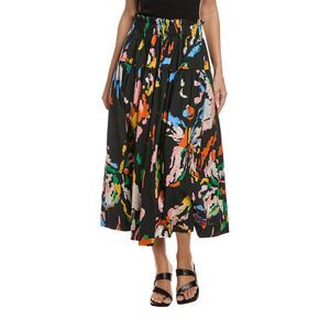 A.L.C. Womens  Jayden Midi Skirt, Black
